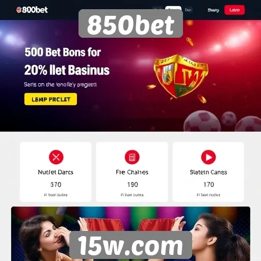 Promoções e bônus atraentes na 850bet